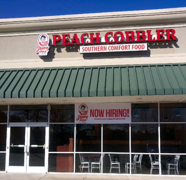 Peach Cobbler Café Fayetteville